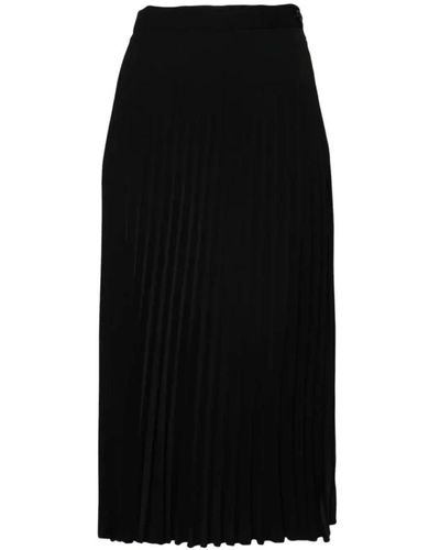 MM6 by Maison Martin Margiela Midi Skirts - Black