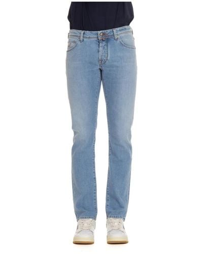 Jacob Cohen Luxus denim jeans scott fit - Blau