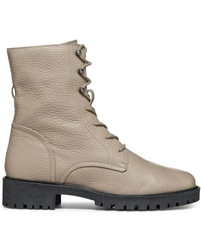 Geox Lace-Up Boots - Brown