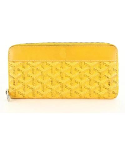 Goyard Pre-owned > pre-owned accessories > pre-owned wallets - Jaune