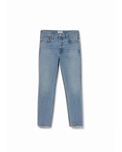 Agolde Cropped Jeans - Blue