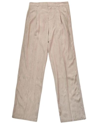 Soulland Straight Trousers - Grey