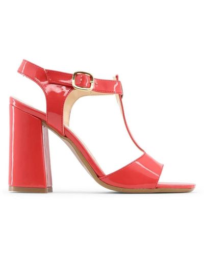 Made in Italia High Heel Sandals - Red