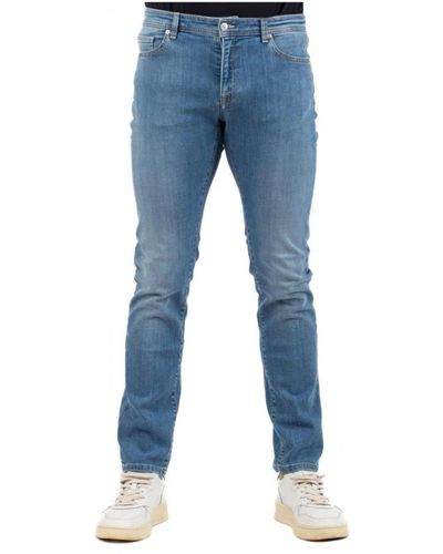 Brooksfield Jeans > slim-fit jeans - Bleu