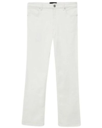 JOSEPH Cropped Jeans - White