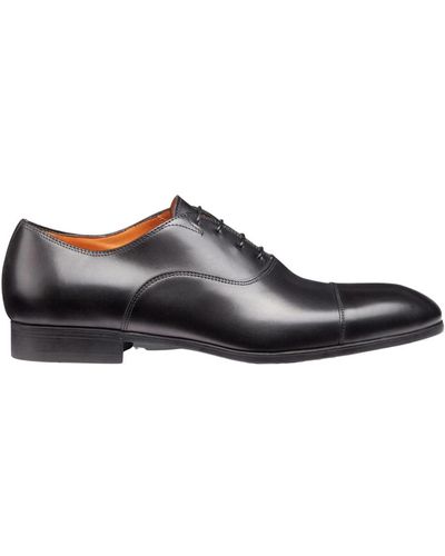 Santoni Shoes > flats > business shoes - Marron