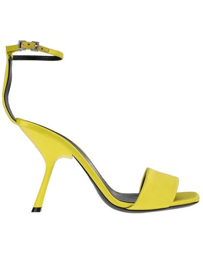 Sergio Rossi High Heel Sandals - Yellow