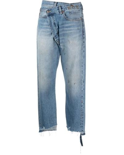 R13 Straight jeans - Azul