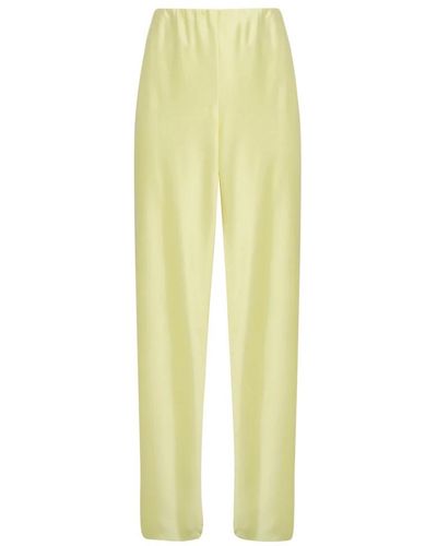 Vince Straight Trousers - Yellow