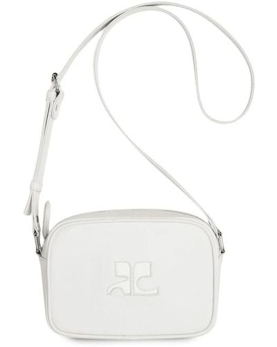 Courreges Cross Body Bags - White