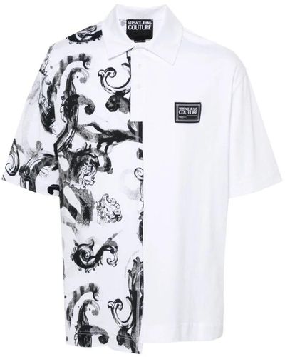 Versace Short Sleeve Shirts - White