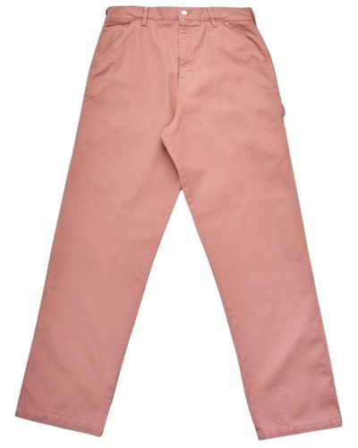 Iuter Trousers > straight trousers - Rouge