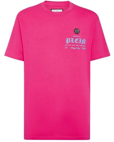 Philipp Plein T-Shirts - Pink