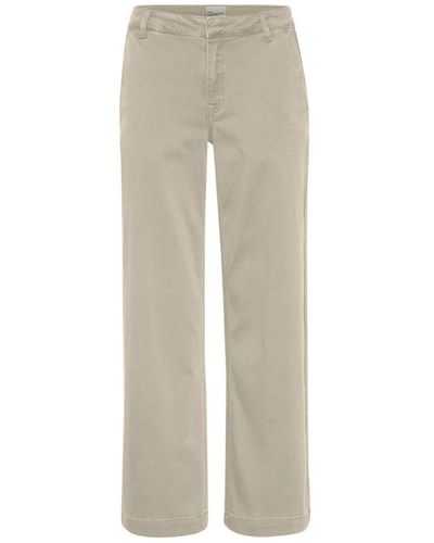My Essential Wardrobe Straight Pants - Gray