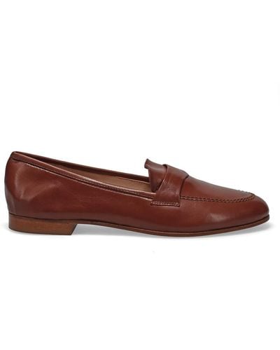 Lorenzo Masiero Flat shoes - Rouge