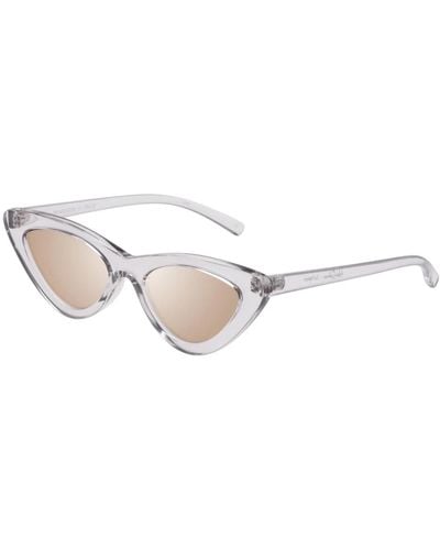 Le Specs Stylische lolita sonnenbrille - Weiß