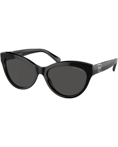 Polo Ralph Lauren Elegante schwarze sonnenbrille rl8213