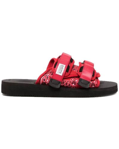 Suicoke Shoes > flip flops & sliders - Rouge