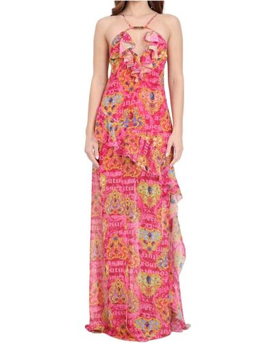 Versace Jeans Couture Maxi Dresses - Pink
