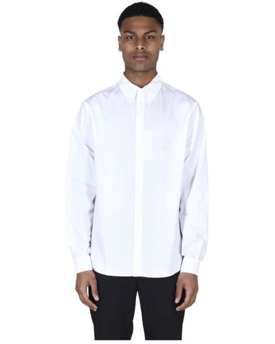 MM6 by Maison Martin Margiela Formal Shirts - White
