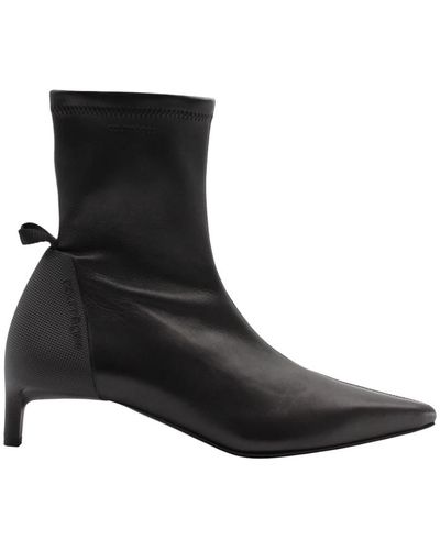 Courreges Heeled Boots - Black