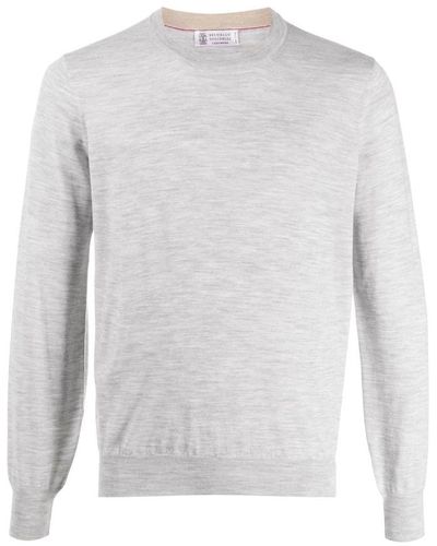 Brunello Cucinelli Sweatshirts - Grey