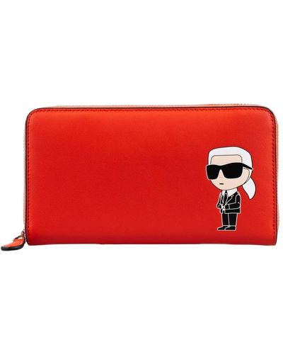 Karl Lagerfeld Portefeuilles et porte-cartes - Rouge