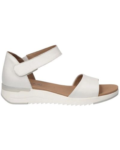Caprice White casual open sandals - Weiß