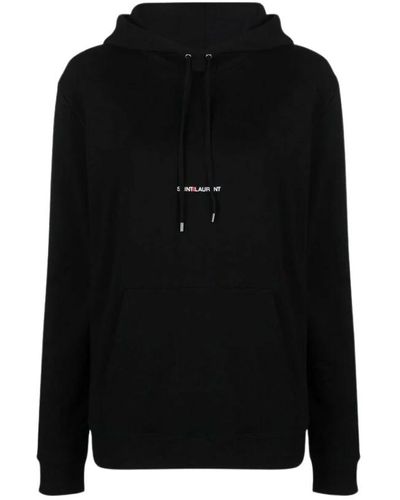 Saint Laurent Rive gauche hoodie - Negro