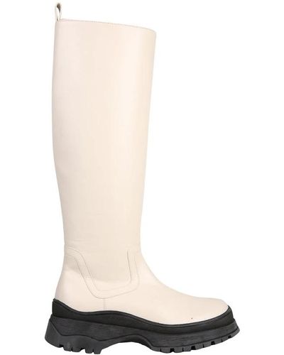 STAUD High Boots - White