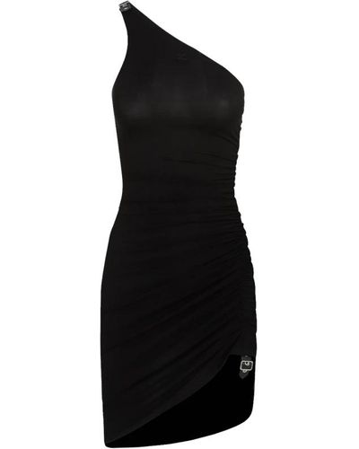 Courreges Short Dresses - Black