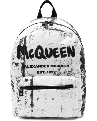 Alexander McQueen Stilvolle taschen für frauen - Grau