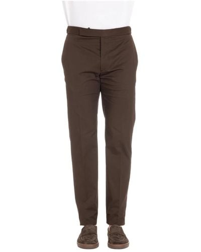 Tagliatore Suit Trousers - Brown