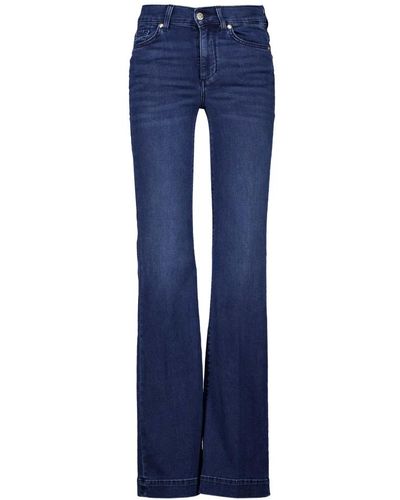 Liu Jo Jeans a zampa per donne - Blu