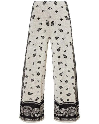 Liu Jo Cropped Trousers - Grey