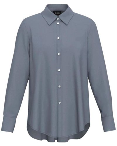 Emme Di Marella Blusa y camisas - 100% poliéster - Azul