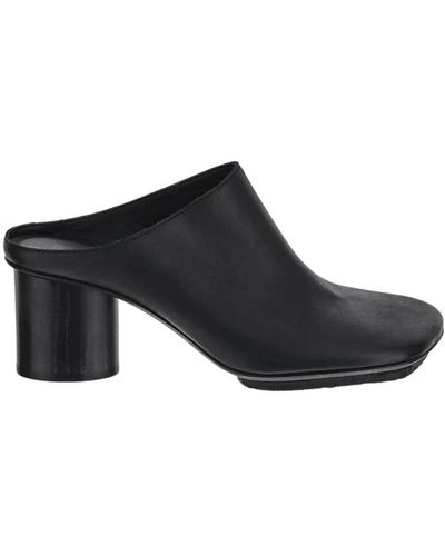 Uma Wang Shoes > heels > heeled mules - Noir