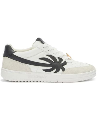 Palm Angels Sneakers mit kontrastierenden einsätzen - Weiß