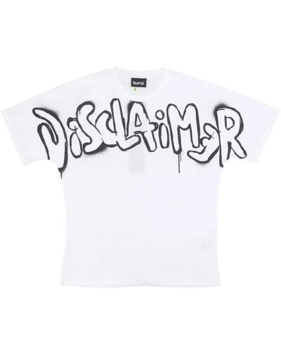 DISCLAIMER T-Shirts - White