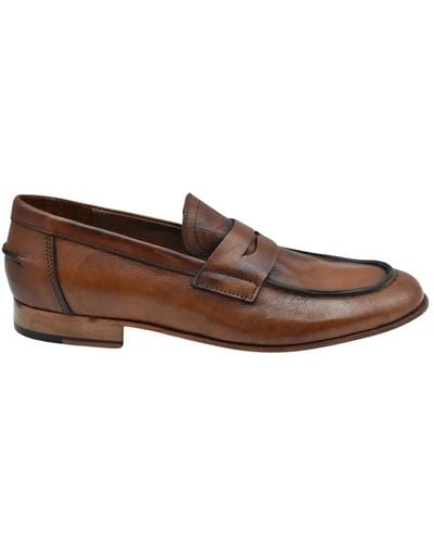 Ernesto Dolani Shoes > flats > loafers - Marron