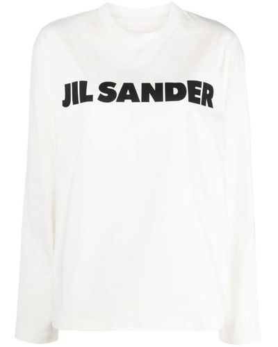 Jil Sander Sweatshirt - Weiß