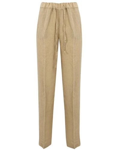 Re-hash Straight Trousers - Natural