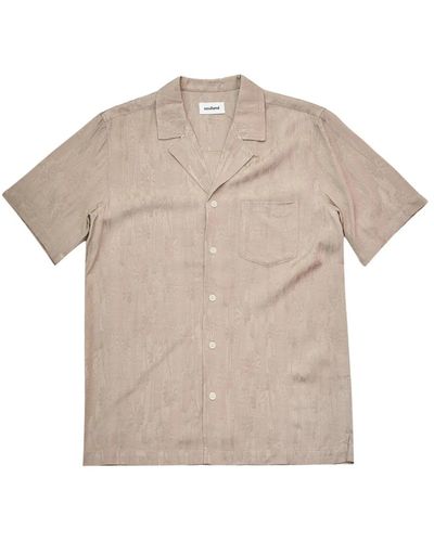 Soulland Short Sleeve Shirts - Natural