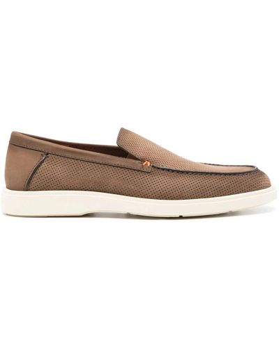 Santoni Loafers - Natural