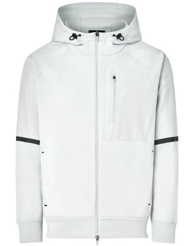 Herno Sweatshirts & hoodies > zip-throughs - Blanc