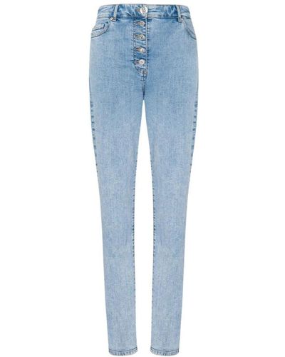 Moschino Jeans > skinny jeans - Bleu