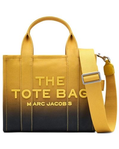 Marc Jacobs Ombre canvas tote bag - Gelb