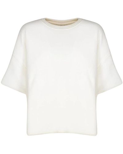 Laneus Klassisches baumwoll-t-shirt - Weiß