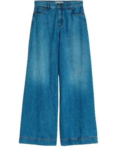 Max Mara Flare jeans denim azul