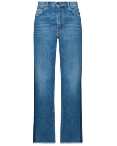 Weekend by Maxmara Straight Jeans - Blue